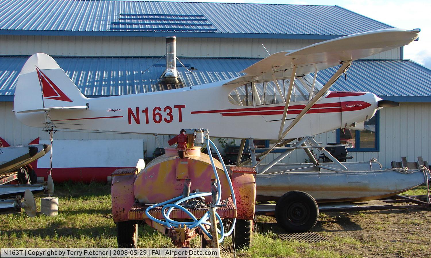 N163T, 1953 Piper PA-18 C/N 18-2277, Piper Pa-18-150 at Fairbanks
