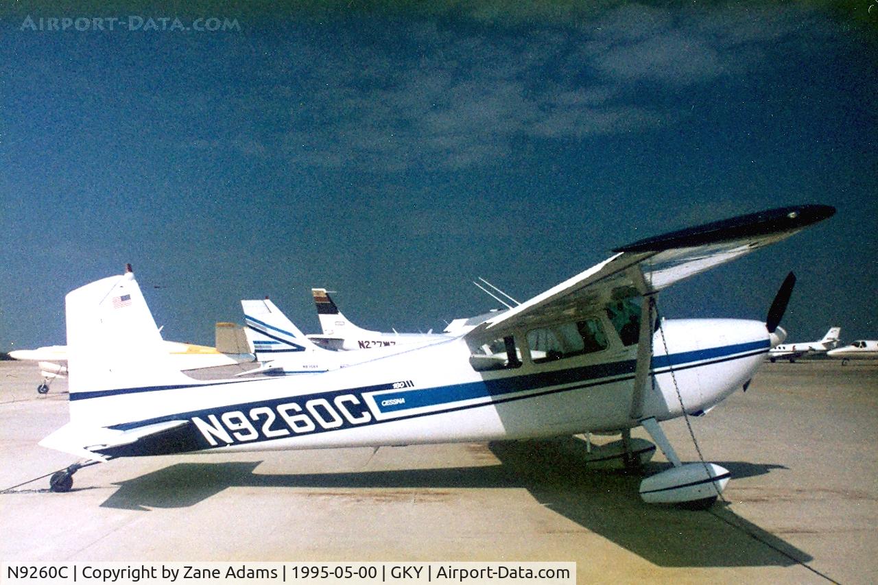N9260C, 1955 Cessna 180 C/N 31359, At Arlington Municipal