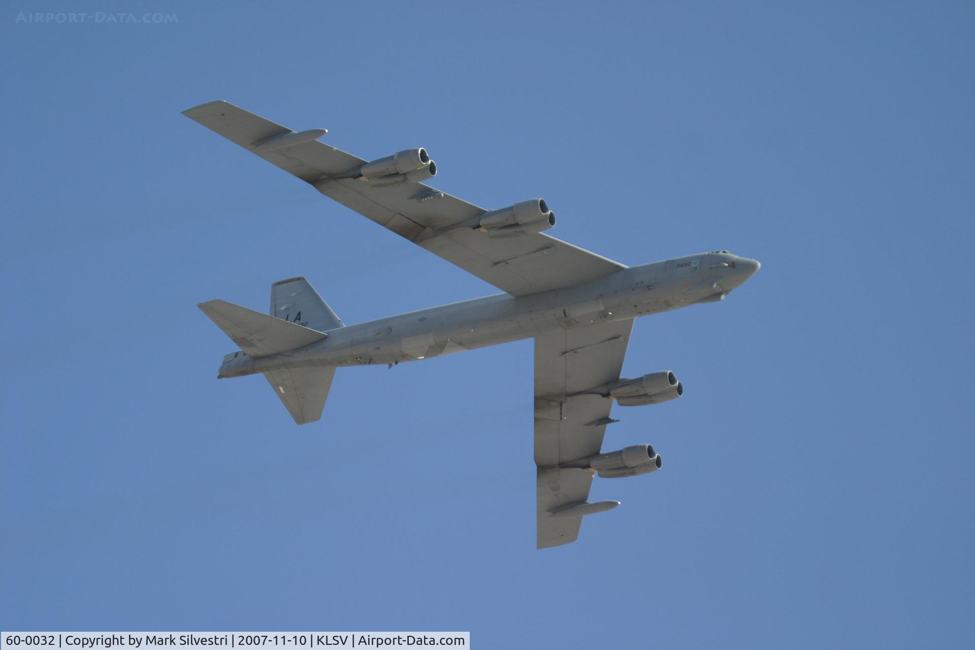 60-0032, 1960 Boeing B-52H Stratofortress C/N 464397, Aviation Nation 2007