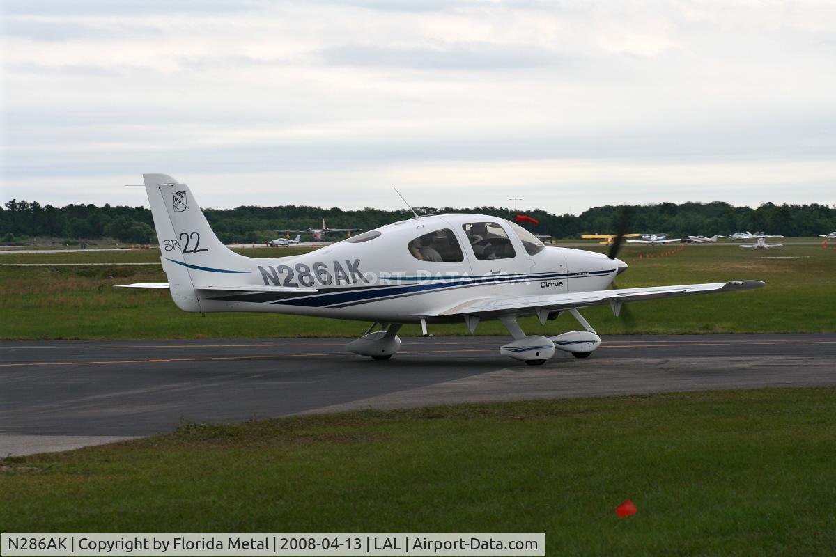 N286AK, 2002 Cirrus SR22 C/N 0303, Cirrus SR22