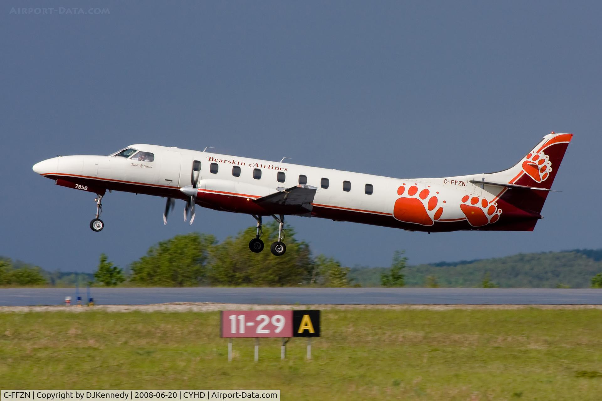 C-FFZN, 1991 Fairchild SA-227AC Metro III C/N AC-785B, Dryden Airport