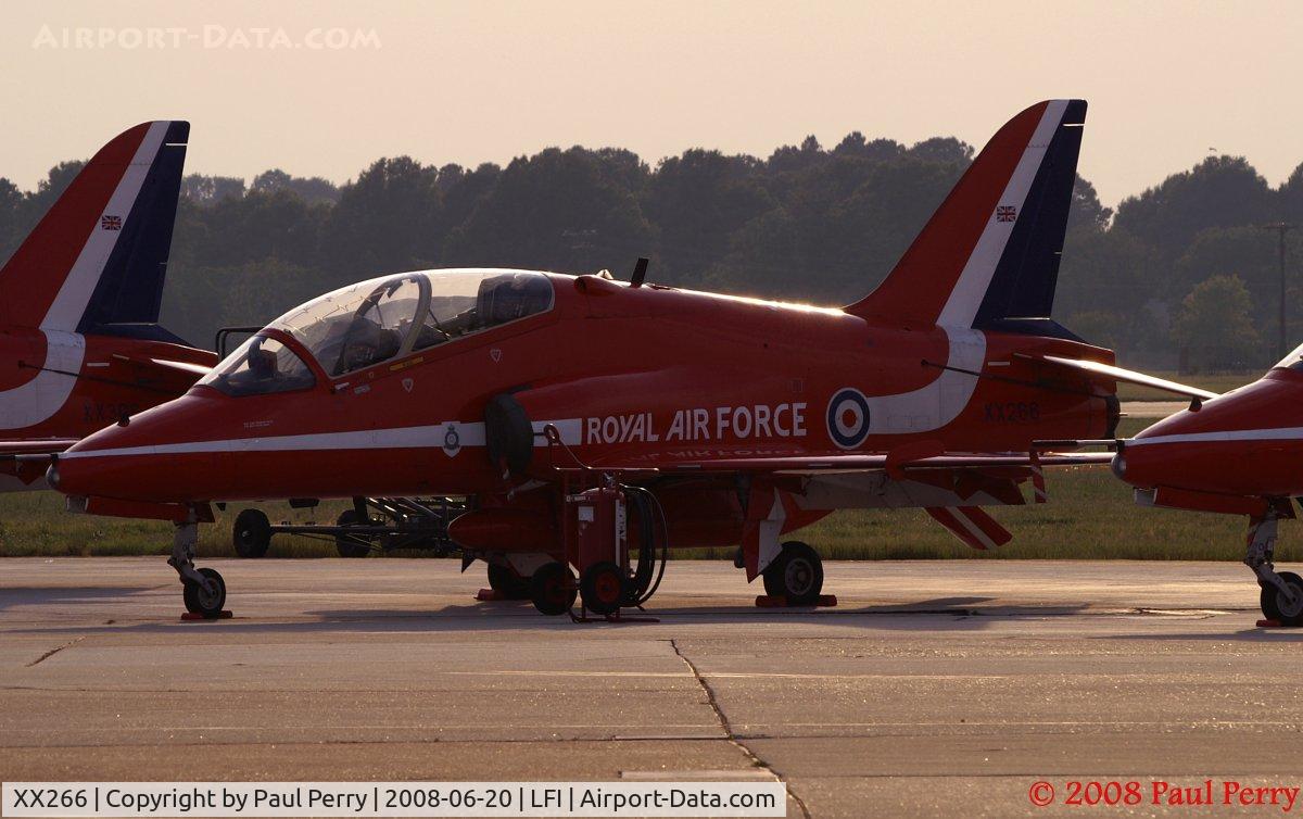 XX266, 1979 Hawker Siddeley Hawk T.1A C/N 102/312102, Sunset time at Langley AFB