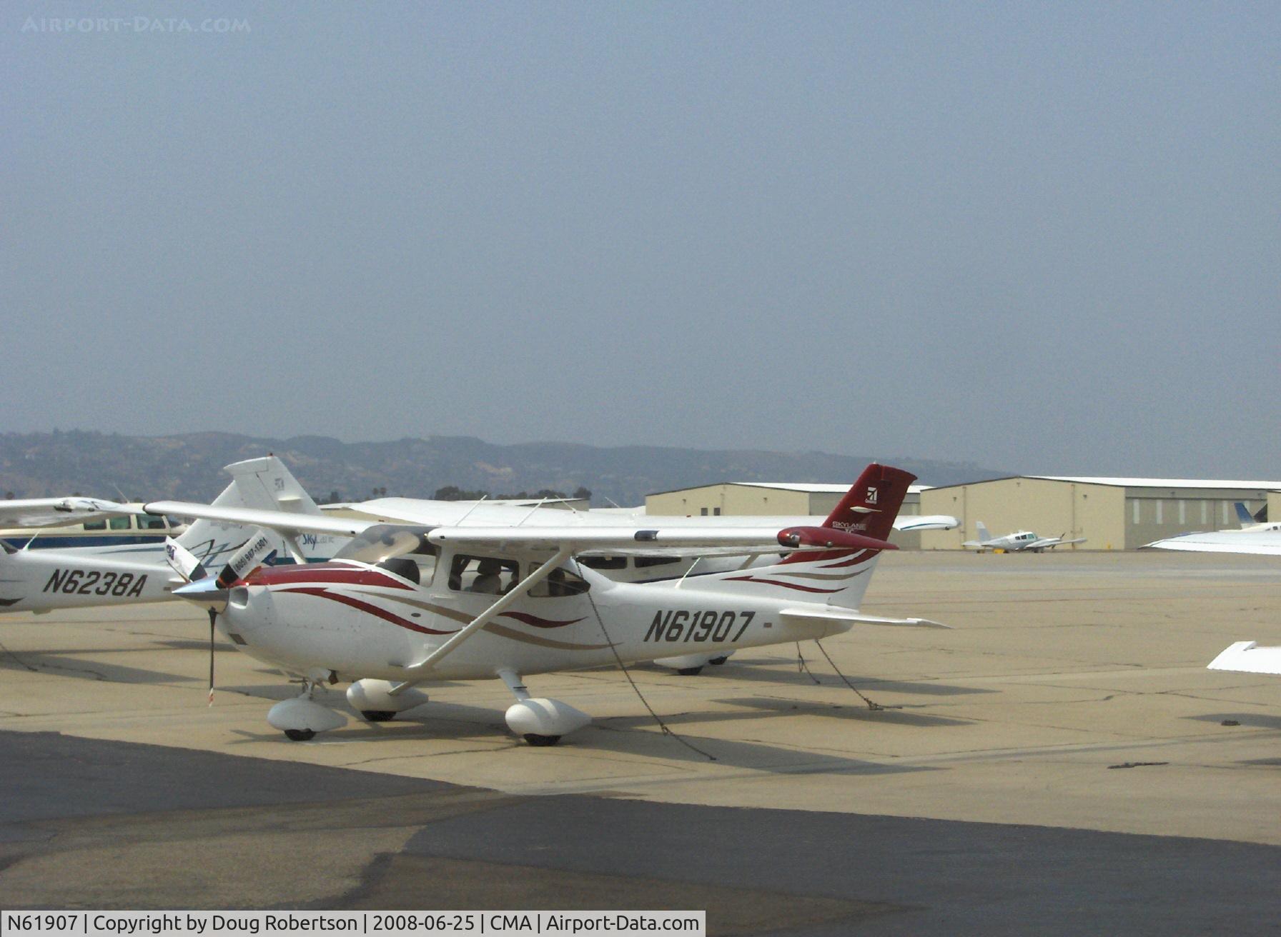 N61907, 2008 Cessna T182T Turbo Skylane C/N T18208861, 2008 Cessna T182T TURBO SKYLANE, Lycoming TIO-540-AK1A 235 Hp, the Raytheon Beech B300 with same N number is deregistered.