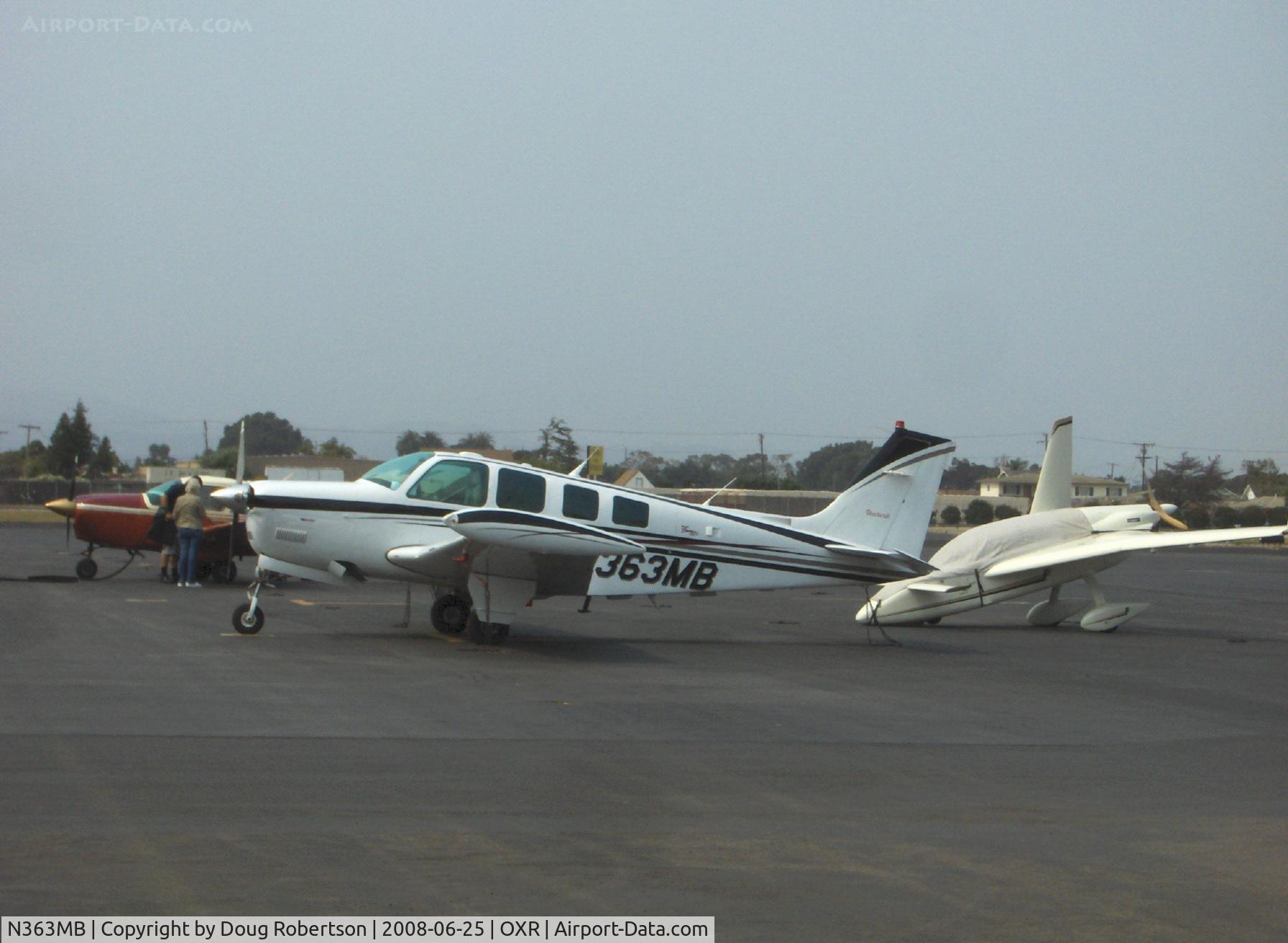 N363MB, 1997 Raytheon Aircraft Company A36 Bonanza C/N E-3143, 1997 Raytheon Beech A36 BONANZA, Continental IO-550-B 300 Hp, 3 blade CS prop