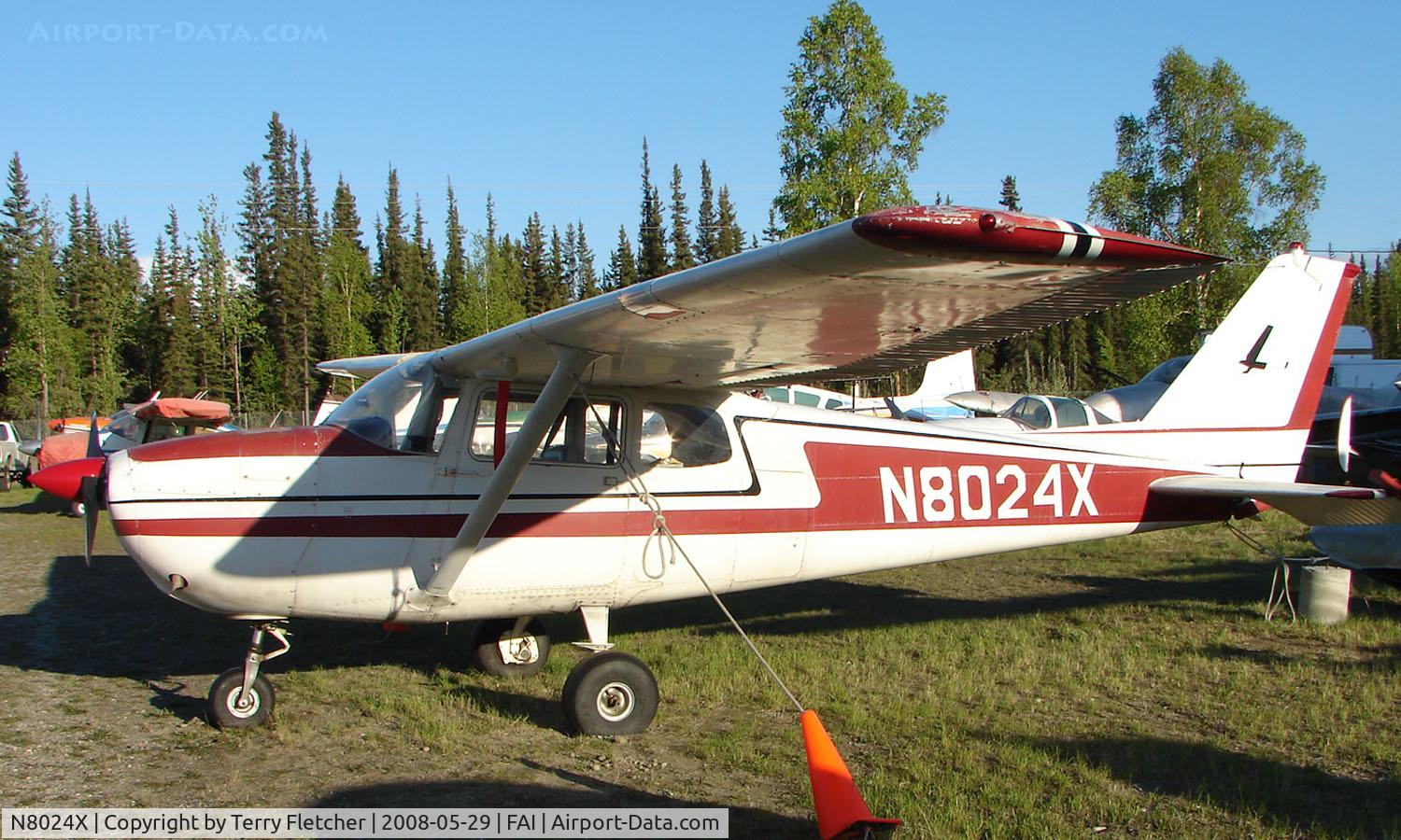N8024X, 1961 Cessna 172B C/N 17248524, Cessna 172B at Fairbanks
