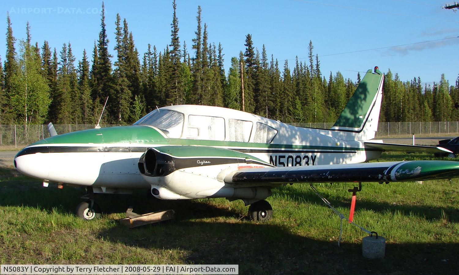 N5083Y, 1962 Piper PA-23-250 C/N 27-2102, Piper Aztec at Fairbanks