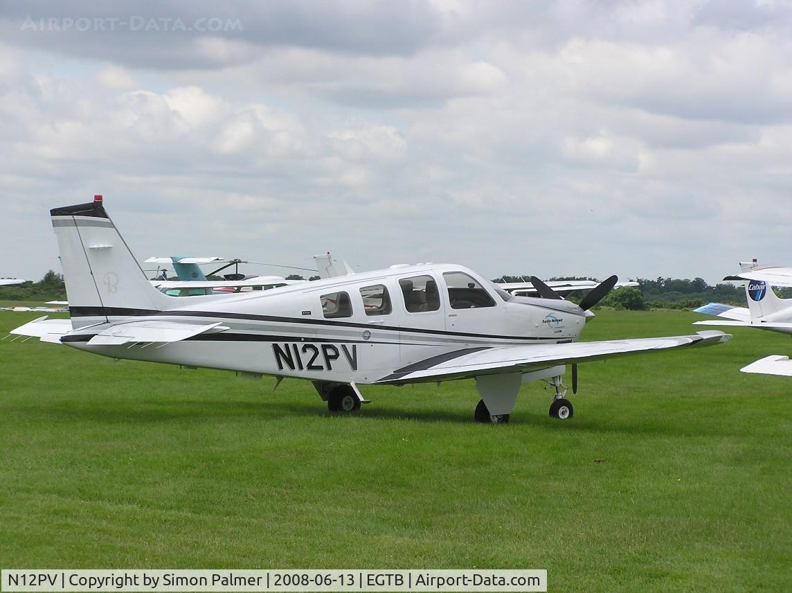 N12PV, 2007 Hawker Beechcraft Corp G36 Bonanza C/N E-3799, Bonanza G36 at Booker