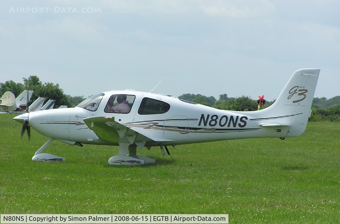 N80NS, 2007 Cirrus SR22 G3 GTS C/N 2839, Cirrus SR22 visiting Booker