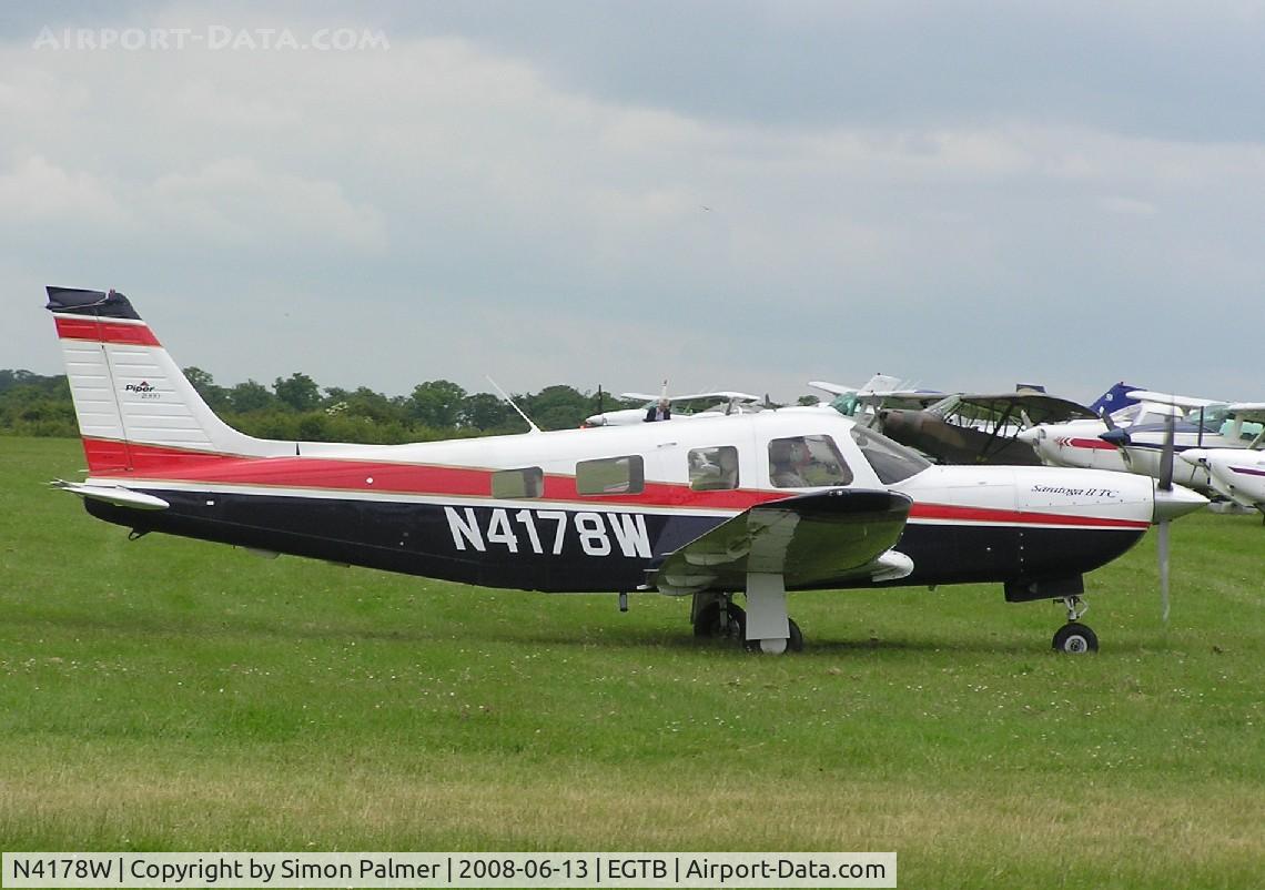 N4178W, 2000 Piper PA-32R-301T Turbo Saratoga C/N 3257178, Saratoga visiting Booker