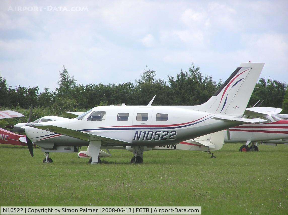 N10522, 2006 Piper PA-46-350P Malibu Mirage C/N 4636398, PA-46 visiting Booker