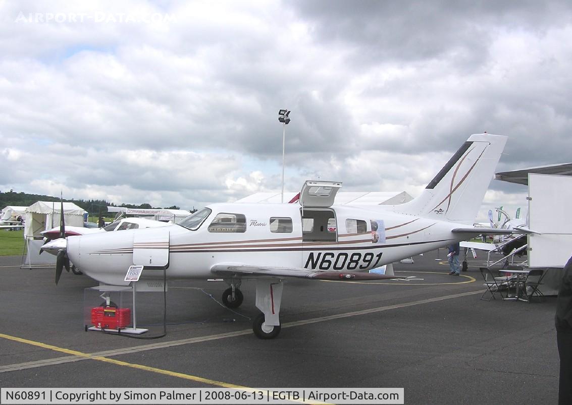 N60891, 2008 Piper PA-46R-350T Malibu Matrix C/N 4692021, PA-46 at Aero Expo