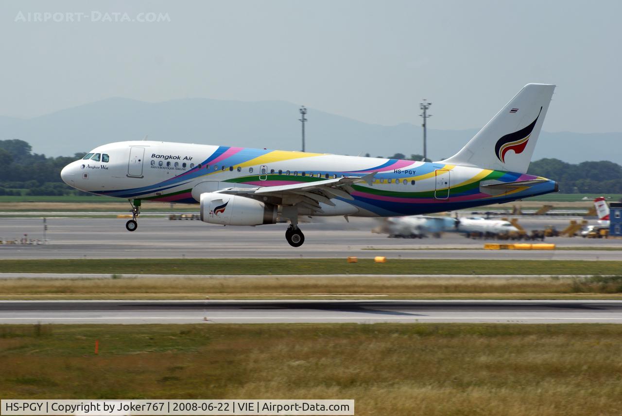 HS-PGY, 2008 Airbus A319-132 C/N 3454, Bangkok Air Airbus A319-132
