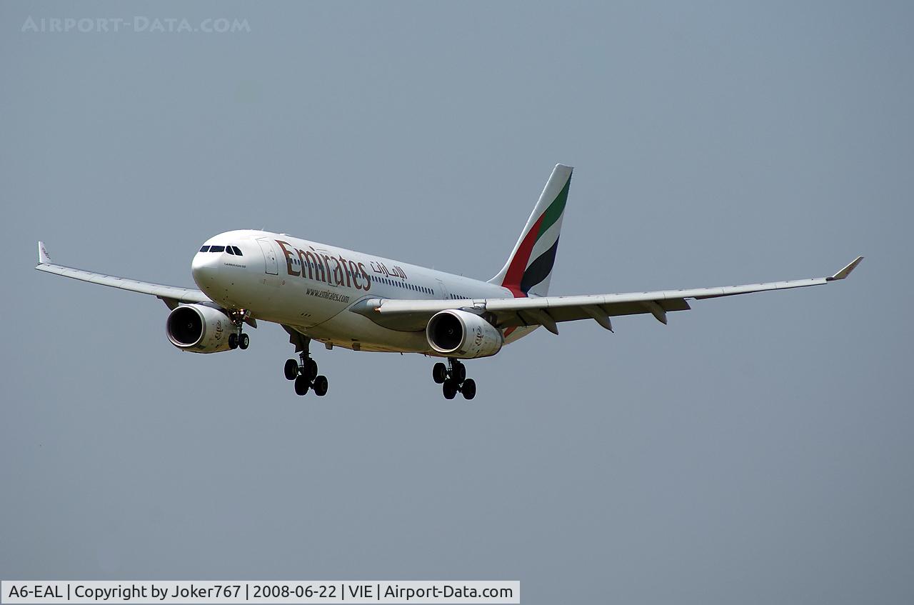 A6-EAL, 2002 Airbus A330-243 C/N 462, Emirates Airbus A330-243