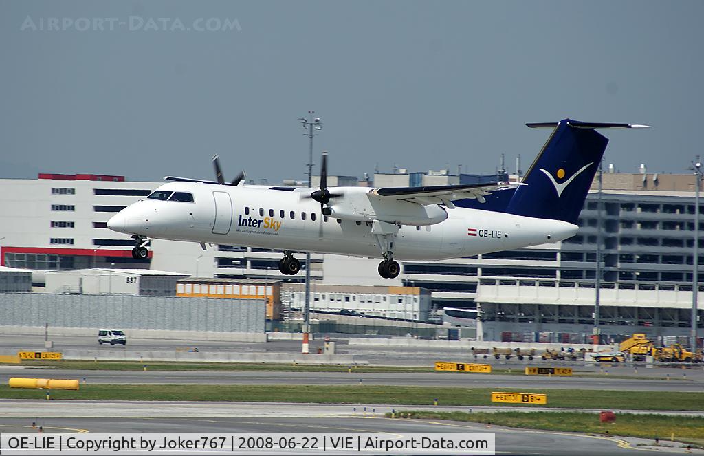 OE-LIE, 2000 De Havilland Canada DHC-8-315Q Dash 8 C/N 546, Intersky de Havilland Canada DHC-8-315Q