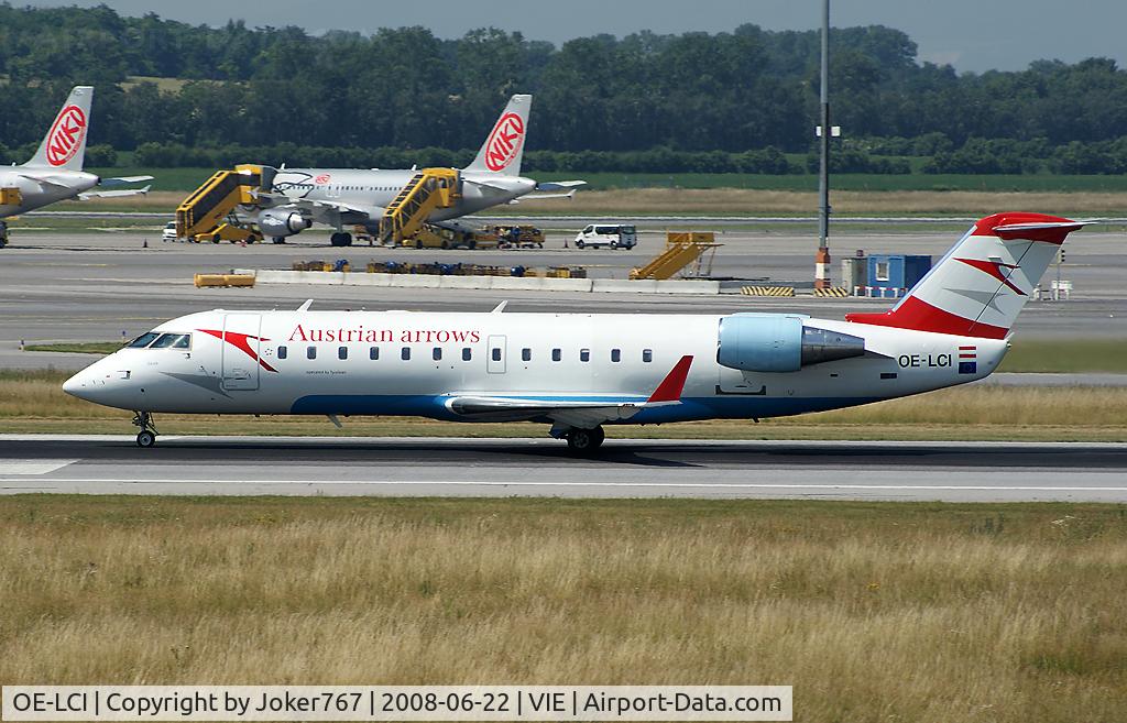 OE-LCI, 1996 Canadair CRJ-200LR (CL-600-2B19) C/N 7133, Austrian arrows Canadair Regional Jet CRJ200LR