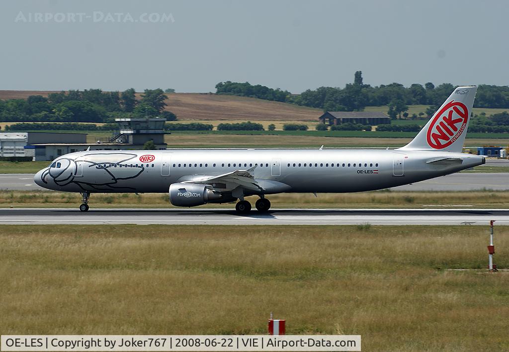 OE-LES, 2008 Airbus A321-211 C/N 3504, NIKI Airbus A321-231