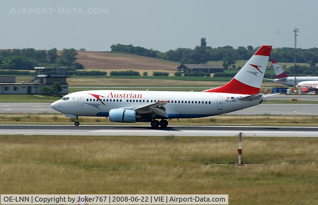 OE-LNN, 2000 Boeing 737-7Z9 C/N 30418, Austrian Airlines Boeing 737-7Z9