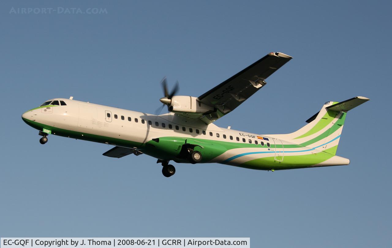 EC-GQF, 1996 ATR 72-202 C/N 489, ATR-72-202