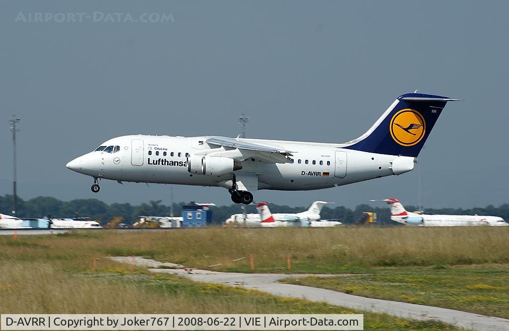 D-AVRR, 1997 BAE Systems Avro 146-RJ85 C/N E.2317, Lufthansa Regional (City Line) Avro Regional Jet RJ85