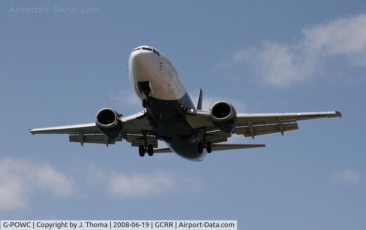 G-POWC, 1991 Boeing 737-33A(QC) C/N 25402, Boeing 737-33A