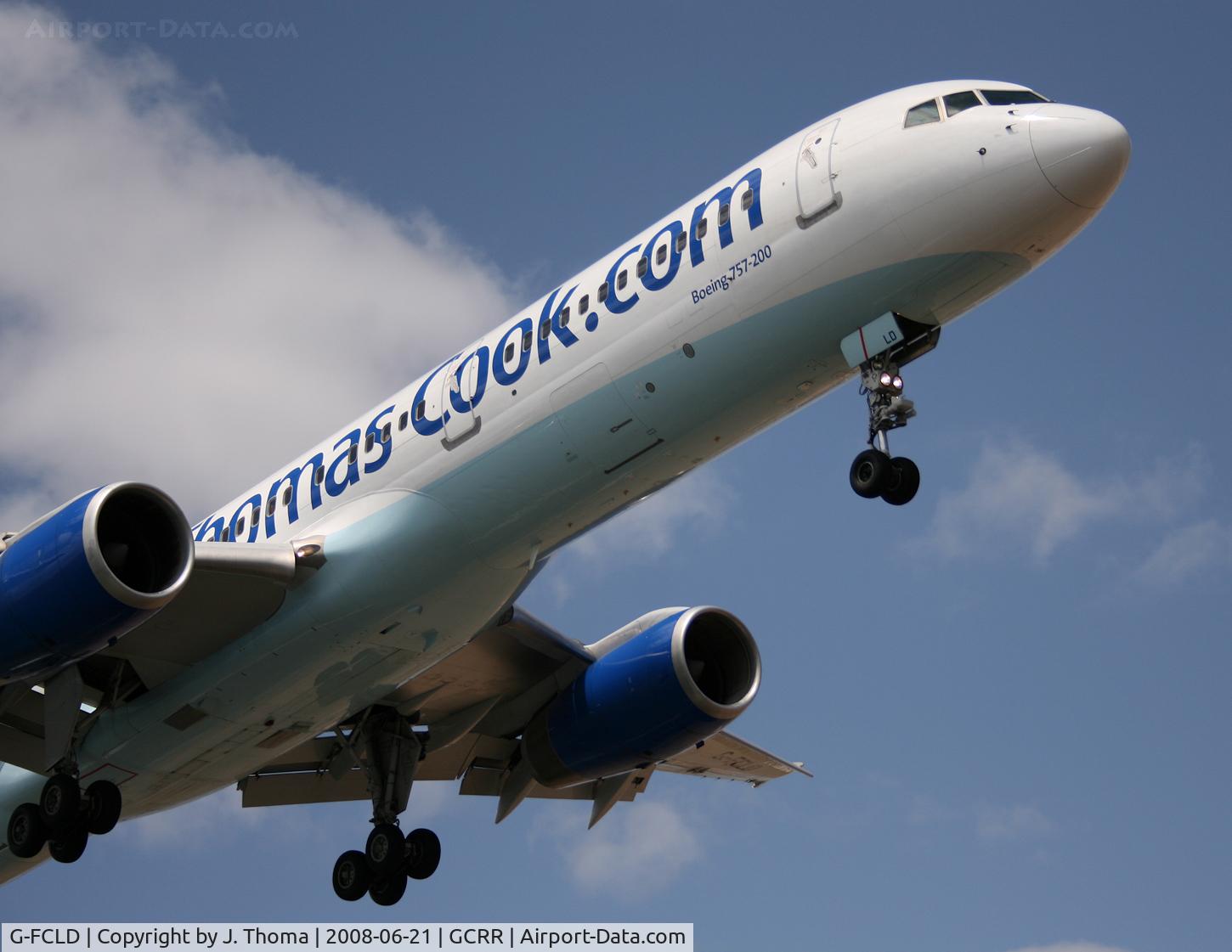 G-FCLD, 1997 Boeing 757-25F C/N 28718, Boeing 757-25F