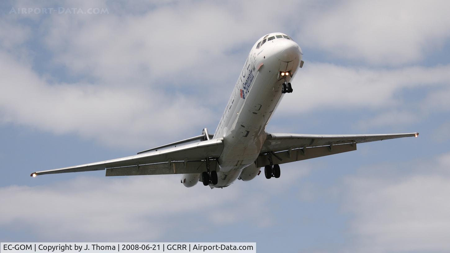 EC-GOM, 1988 McDonnell Douglas MD-83 C/N 49579, McDonnell Douglas MD-83