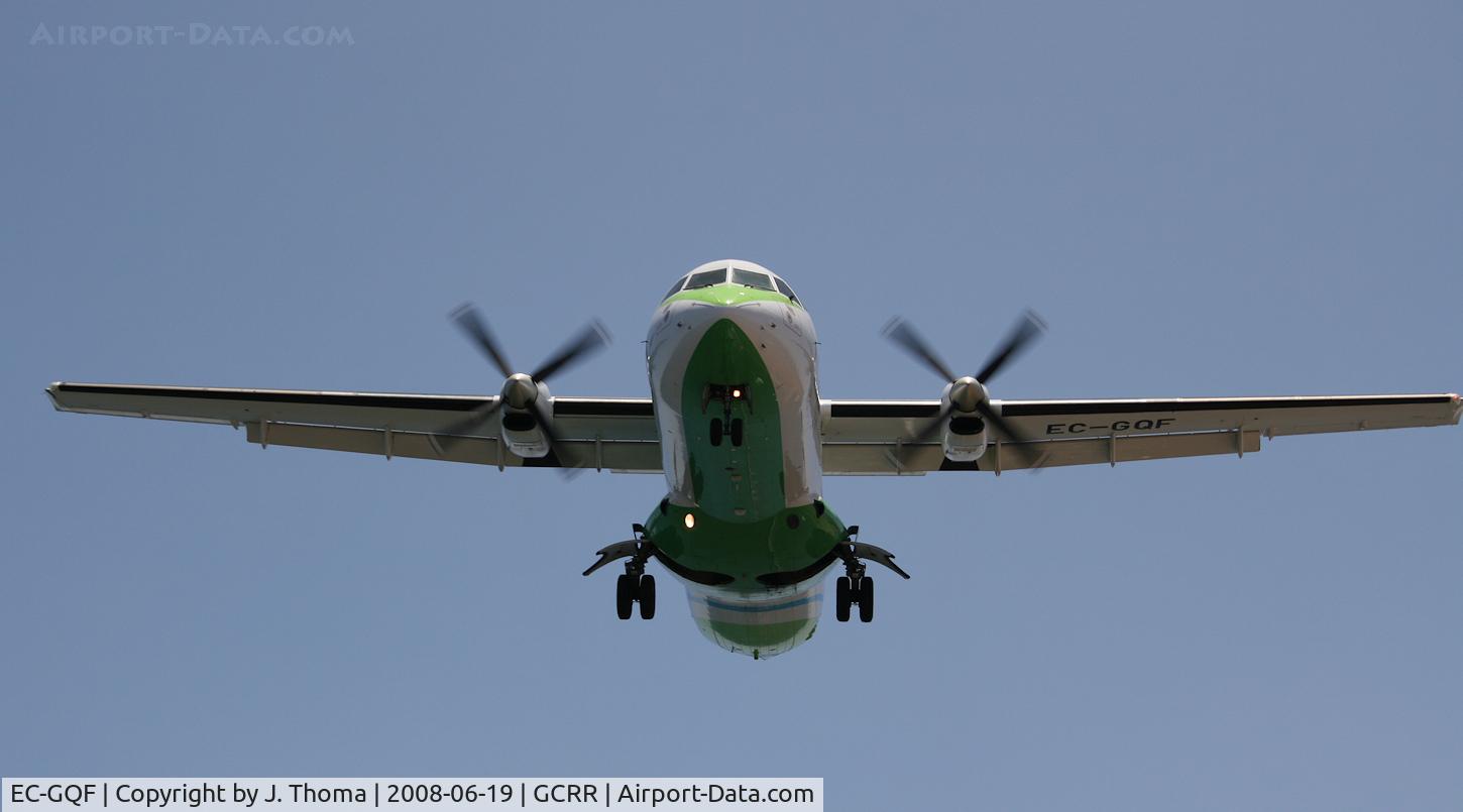 EC-GQF, 1996 ATR 72-202 C/N 489, ATR-72-202