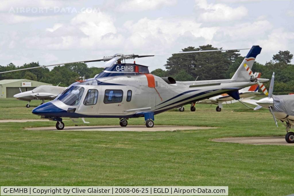 G-EMHB, 2001 Agusta A-109E Power C/N 11111, Registered Owner: CASTLE AIR CHARTERS LTD - Ex: HB-ZDL > YR-TIA > canx to MoD 10.2.2009, became R.A.F. ZR324
