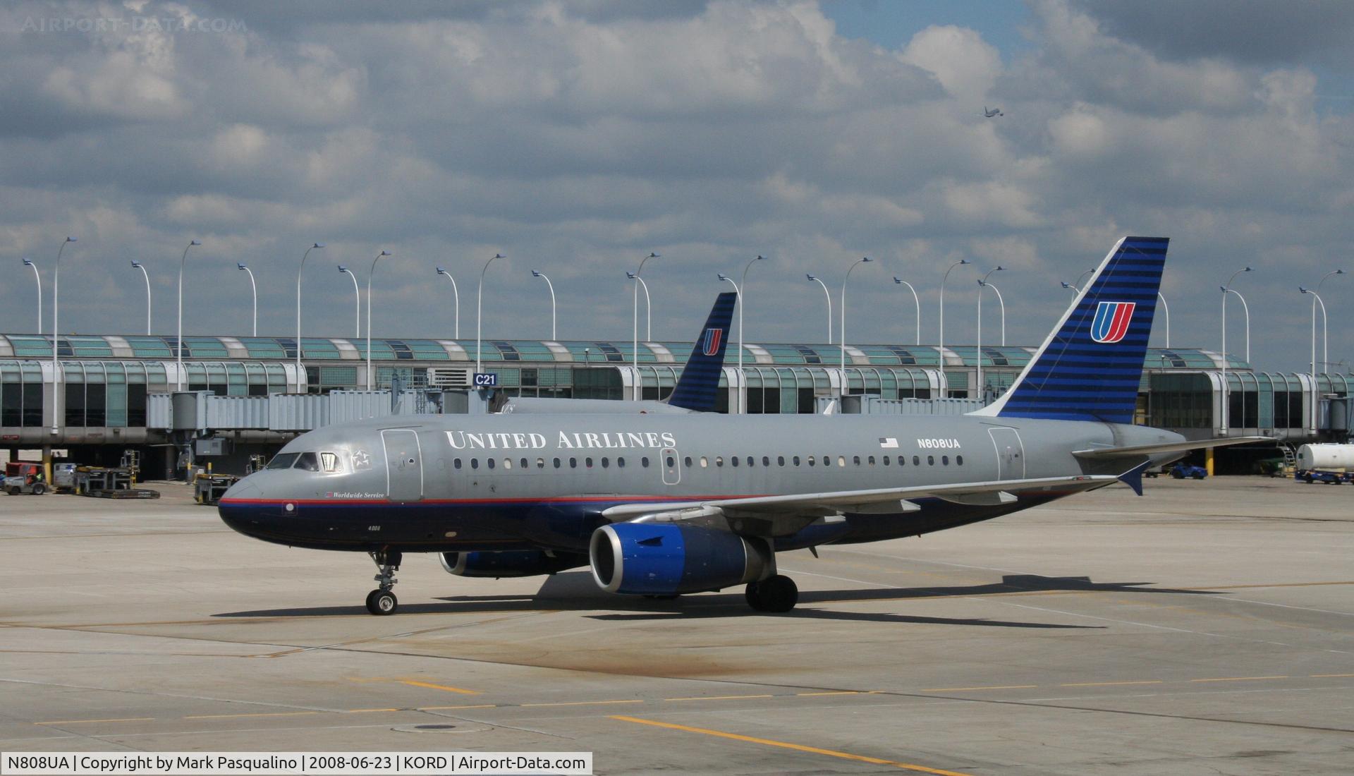 N808UA, 1998 Airbus A319-131 C/N 804, Airbus A319