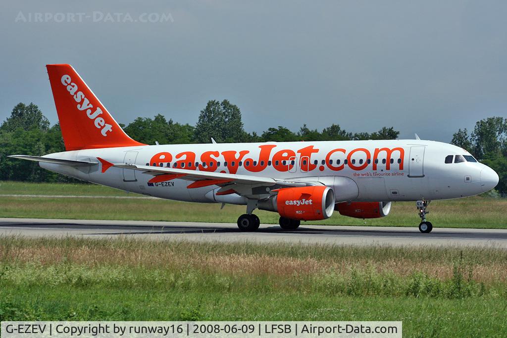 G-EZEV, 2004 Airbus A319-111 C/N 2289, outbound to Berlin SXF