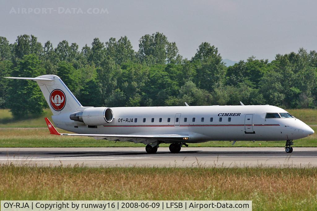 OY-RJA, 2000 Canadair CRJ-200LR (CL-600-2B19) C/N 7413, regular flight to Copenhagen - red winglets