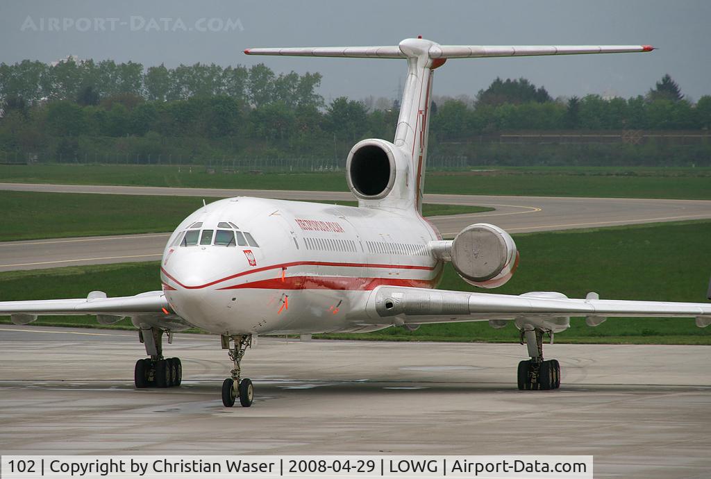 102, 1990 Tupolev Tu-154M C/N 90A862, Poland Government TU-154M