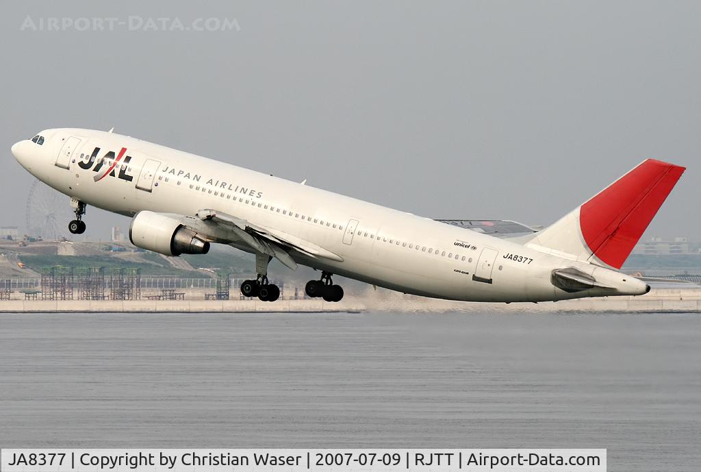 JA8377, 1991 Airbus A300B4-622R(F) C/N 621, Japan Airlines