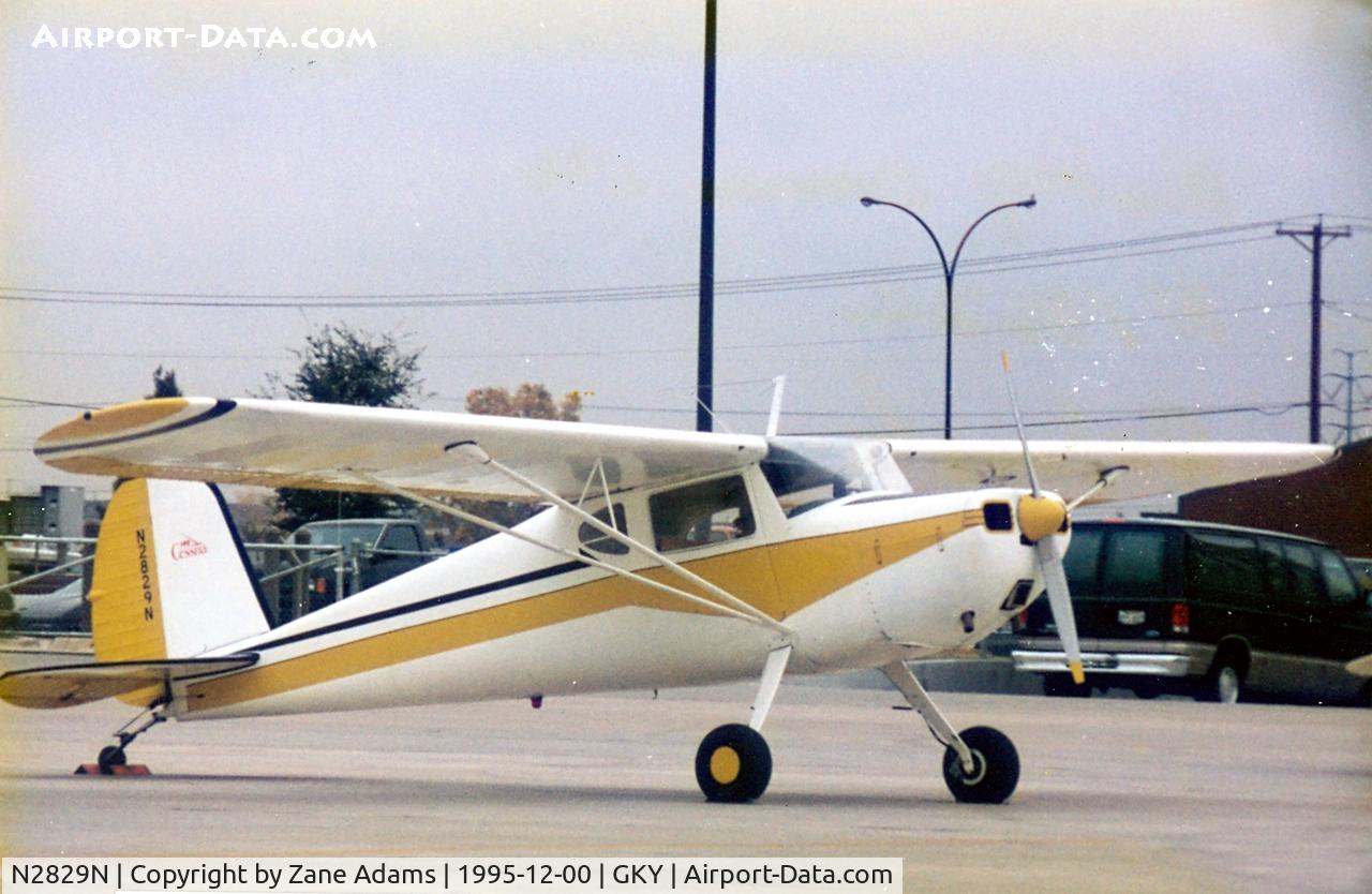 N2829N, 1947 Cessna 140 C/N 13090, At Arlington Municipal