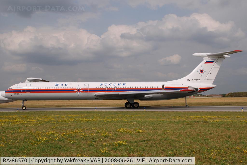 RA-86570, 1996 Ilyushin Il-62M C/N 1356344, Iljuschin 62