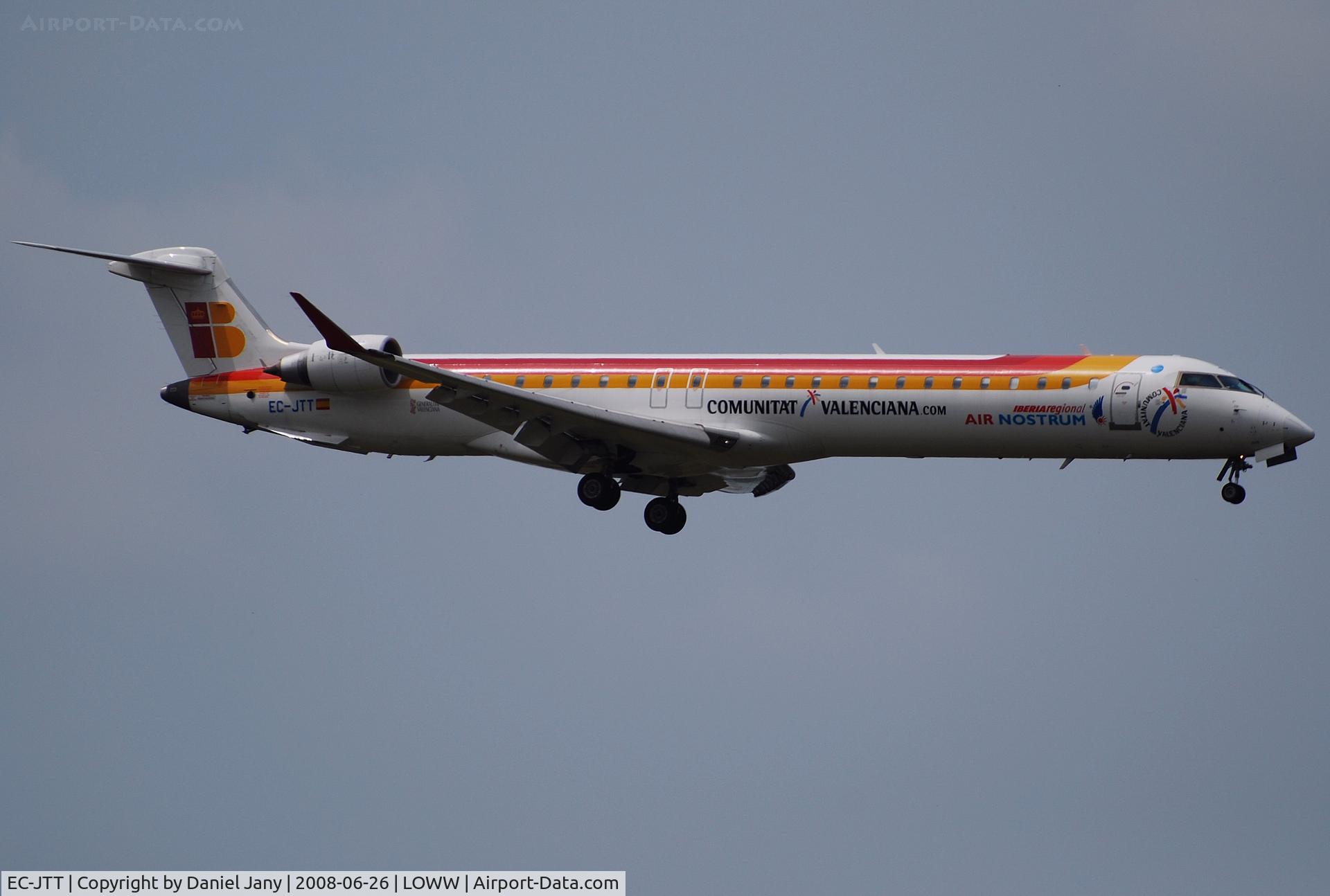 EC-JTT, 2006 Bombardier CRJ-900 (CL-600-2D24) C/N 15074, IBERIA