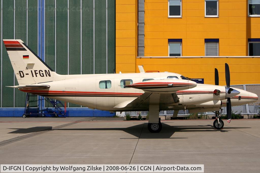 D-IFGN, 1982 Piper PA-31T-620 Cheyenne II C/N 31T-8120052, visitor