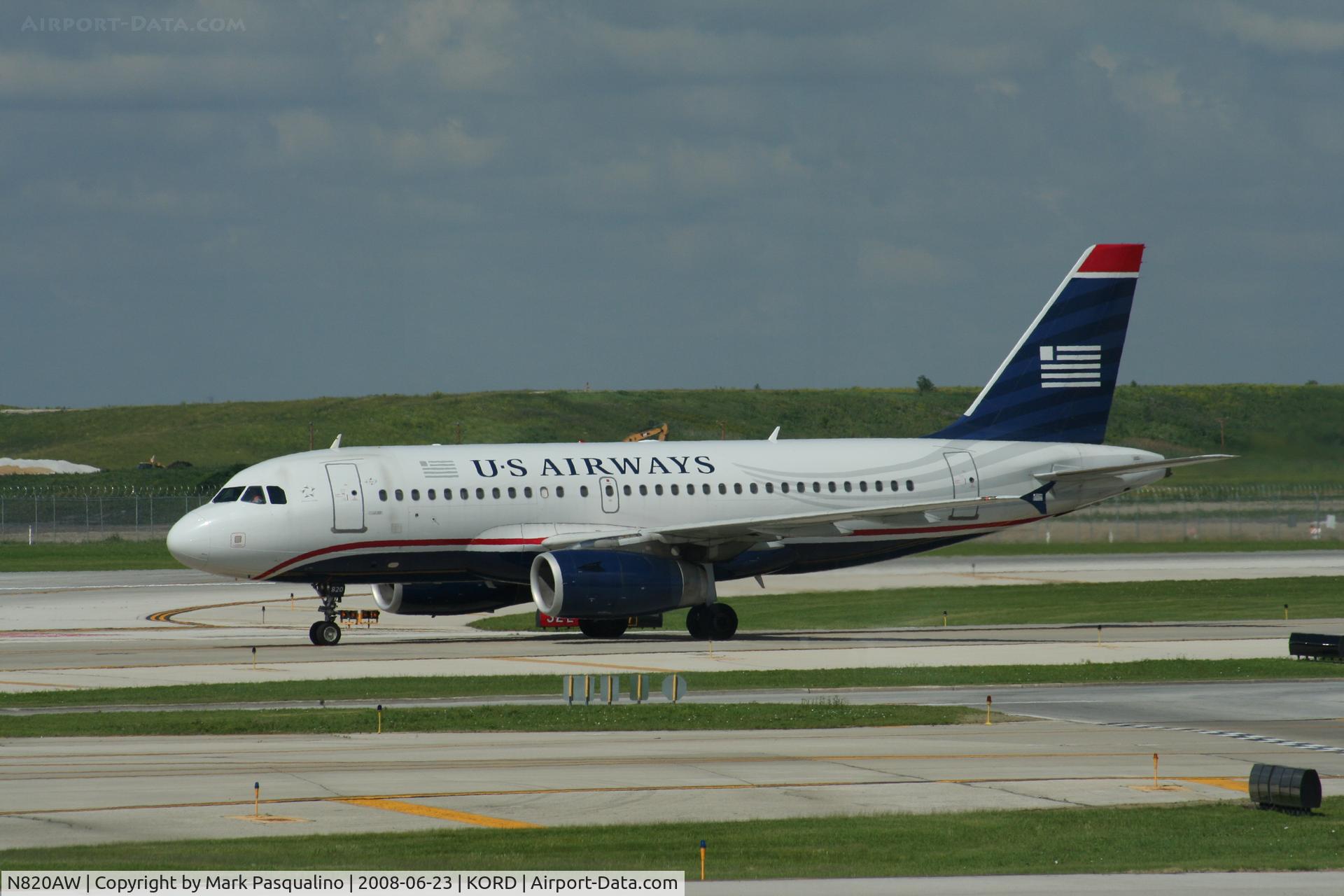 N820AW, 2000 Airbus A319-132 C/N 1397, Airbus A319