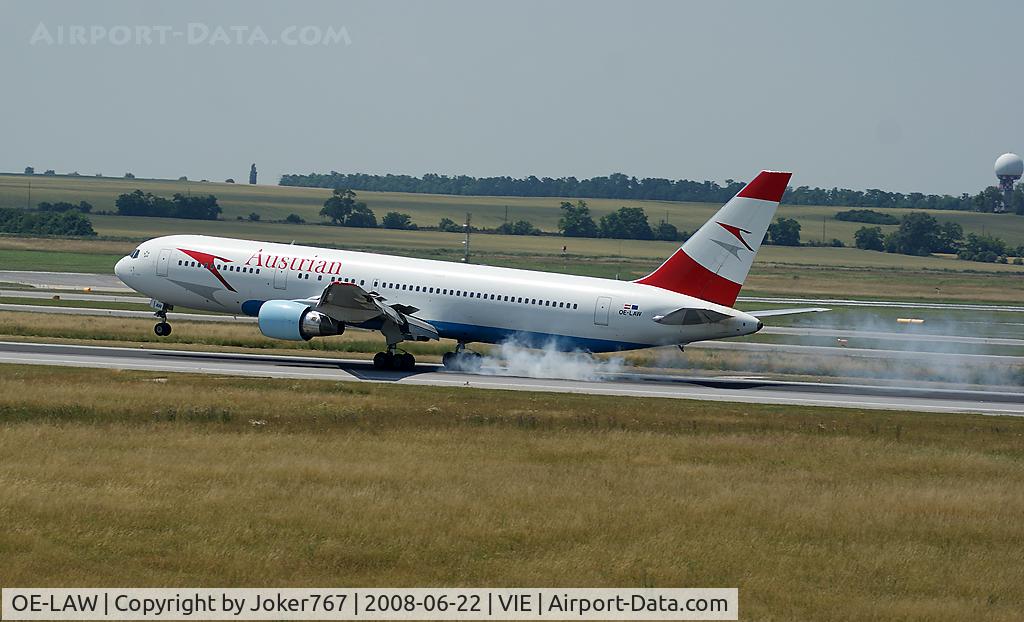 OE-LAW, 1992 Boeing 767-3Z9/ER C/N 26417, Austrian Airlines Boeing 767-3Z9(ER)