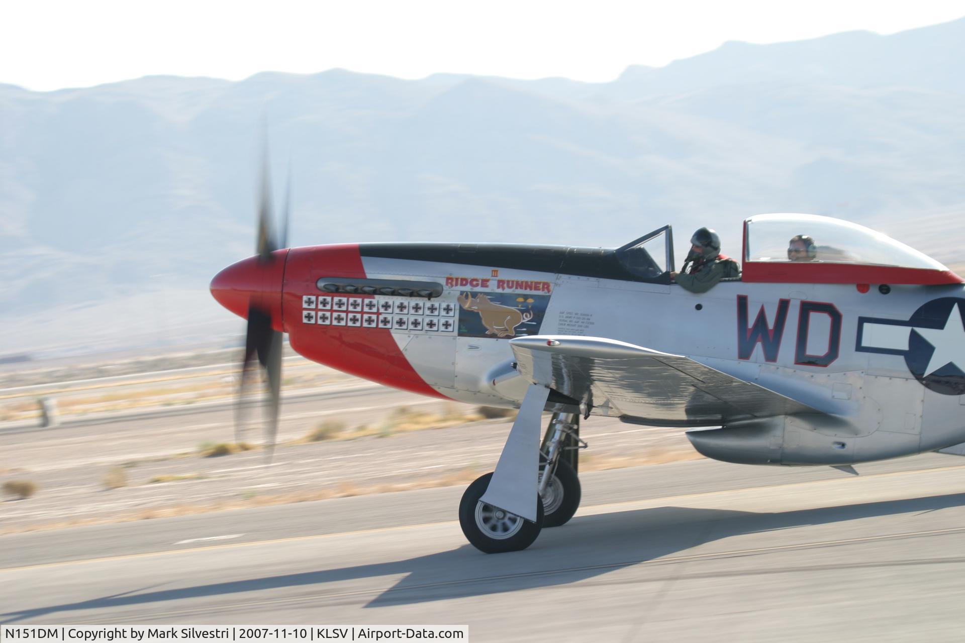 N151DM, 1944 North American F-51D Mustang C/N 44-13250, Aviation Nation 2007