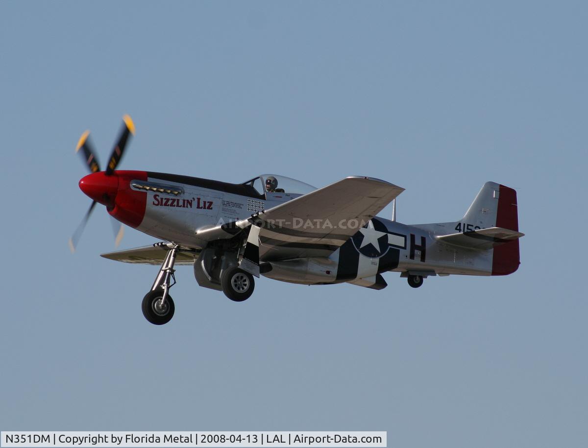 N351DM, 1944 North American P-51D Mustang C/N 122-40998 (44-74458), P-51D
