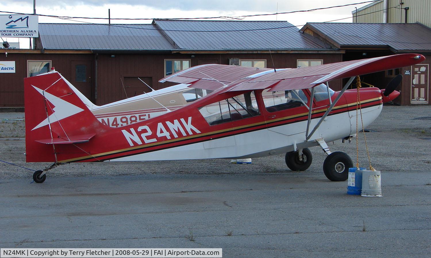N24MK, 1969 Champion 7GCBC C/N 151, Champion 7GCBC at Fairbanks  AK