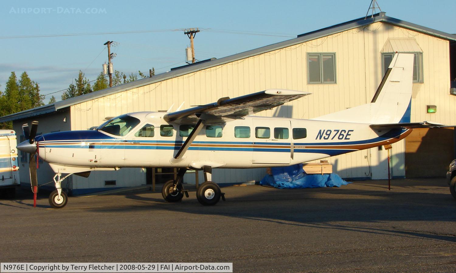 N976E, 2002 Cessna 208B C/N 208B0976, Cessna Caravan of Wright Air Services at Fairbanks East
