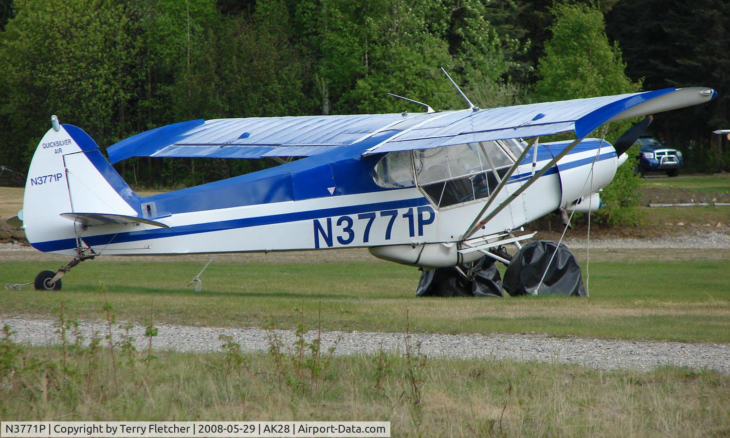 N3771P, 1955 Piper PA-18A 150 Super Cub C/N 18-4655, Piper Pa-18-150 at Chena Marina  , Fairbanks