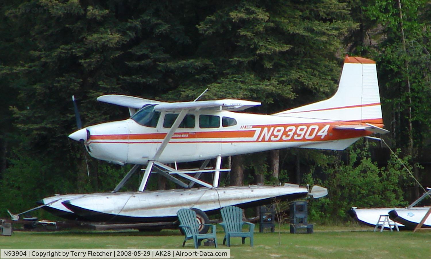 N93904, 1977 Cessna A185F Skywagon 185 C/N 18503261, Cessna 185 on floats at Chena Marina , Fairbanks