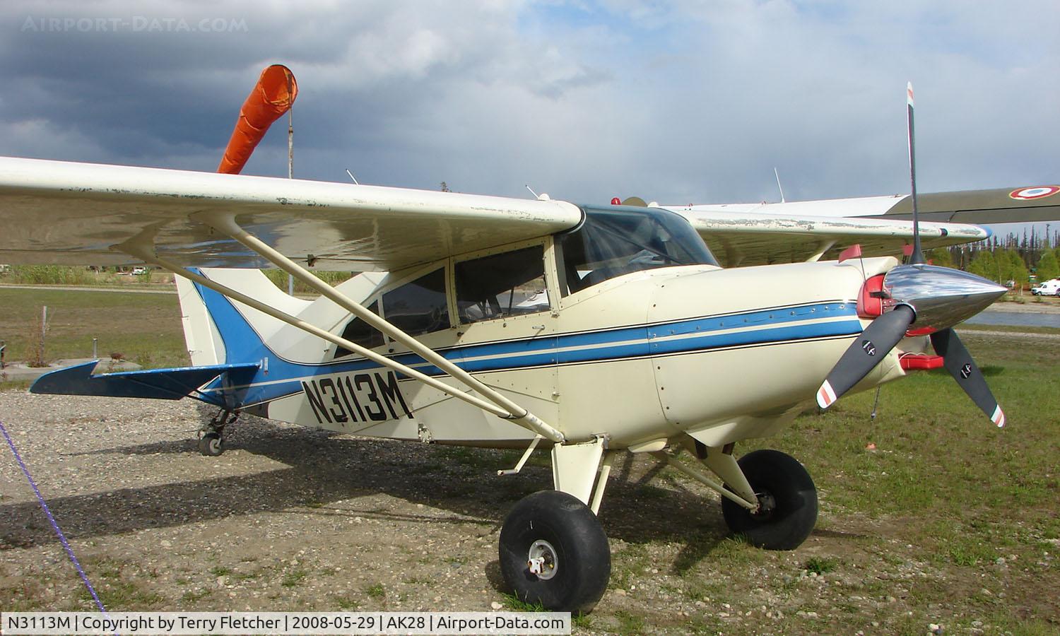 N3113M, 1995 Maule M-7-235B Super Rocket C/N 23009C, Maule M-7-235B at Chena Marina Fairbanks