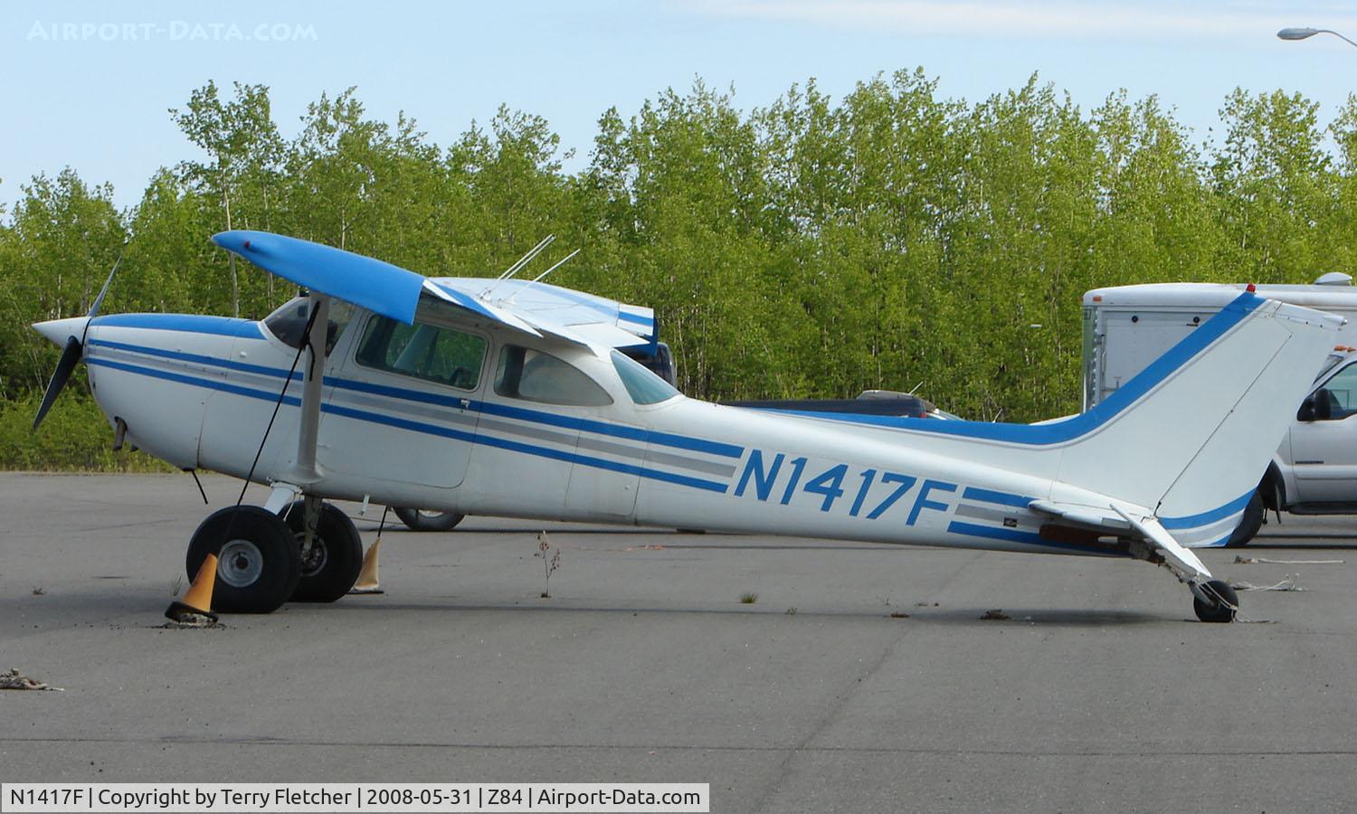 N1417F, 1966 Cessna 172H C/N 17254912, Cessna 172 at Clear Airport AK