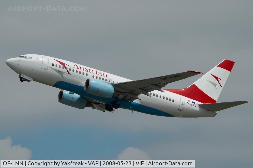 OE-LNN, 2000 Boeing 737-7Z9 C/N 30418, Austrian Airlines Boeing 737-700