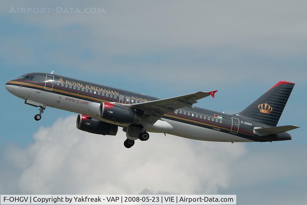 F-OHGV, 2006 Airbus A320-232 C/N 2649, Royal Jordanian Airbus 320