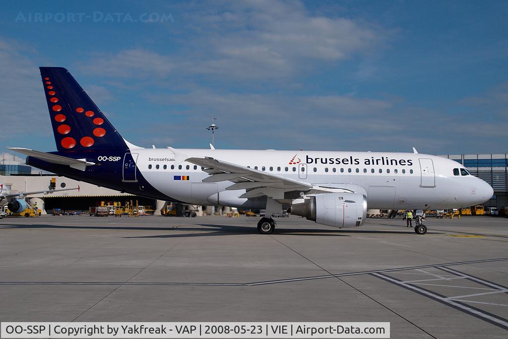 OO-SSP, 1996 Airbus A319-113 C/N 644, Brussels Airlines AIrbus 319